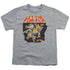 GARFIELD/LET THE FUR FLY - S/S YOUTH 18/1 - ATHLETIC HEATHER