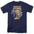 GARFIELD/DVD ART - S/S ADULT 18/1 - NAVY