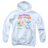 GARFIELD/HEROES AWAIT - YOUTH PULLOVER HOODIE - WHITE