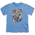 GARFIELD/RIPPED - S/S YOUTH 18/1 - CAROLINA BLUE