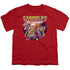 GARFIELD/PET FORCE FOUR - S/S YOUTH 18/1 - RED