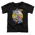 GARFIELD/TONGUE OF DOOM - S/S TODDLER TEE - BLACK