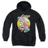 GARFIELD/TONGUE OF DOOM - YOUTH PULLOVER HOODIE - BLACK