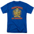 GARFIELD/MINIONS - S/S ADULT 18/1 - ROYAL BLUE