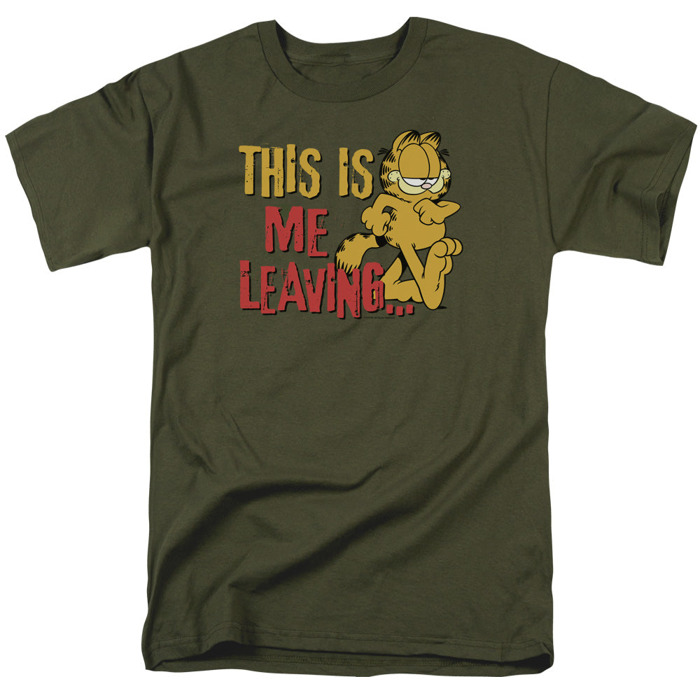 GARFIELD/LEAVING - S/S ADULT 18/1 - MILITARY GREEN