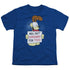 GARFIELD/WILL EAT HOMEWORK - S/S YOUTH 18/1 - ROYAL BLUE