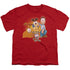 GARFIELD/SAY CHEESE - S/S YOUTH 18/1 - RED