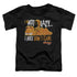GARFIELD/NOT LAZY - S/S TODDLER TEE - BLACK