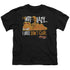 GARFIELD/NOT LAZY - S/S YOUTH 18/1 - BLACK
