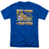 GARFIELD/NAP TIME - S/S ADULT 18/1 - ROYAL BLUE