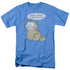 GARFIELD/SMILING CAT - S/S ADULT 18/1 - CAROLINA BLUE