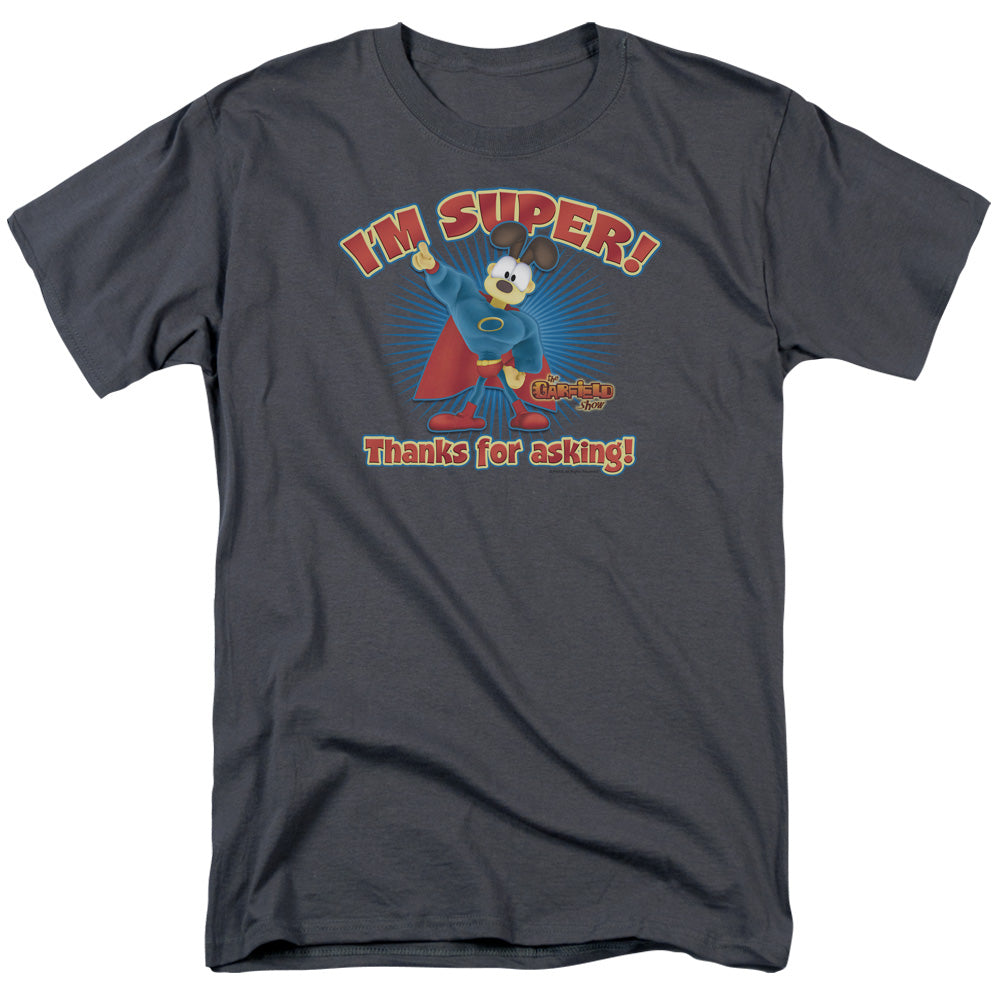 GARFIELD/SUPER - S/S ADULT 18/1 - CHARCOAL