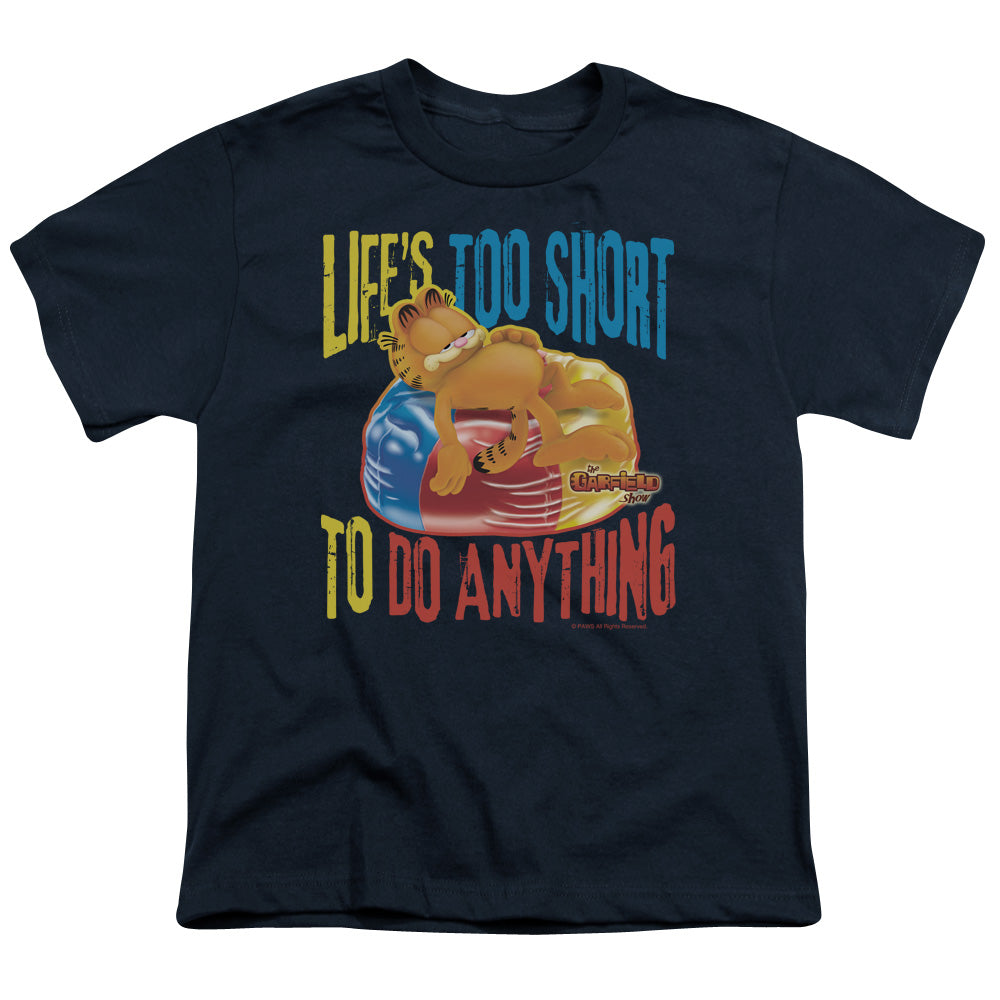 GARFIELD/TOO SHORT - S/S YOUTH 18/1 - NAVY