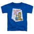 GARFIELD/DULY NOTED - S/S TODDLER TEE - ROYAL BLUE