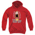 GARFIELD/FRIDAY - YOUTH PULLOVER HOODIE - RED