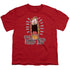 GARFIELD/FRIDAY - S/S YOUTH 18/1 - RED