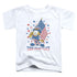 GARFIELD/SUBTLE - S/S TODDLER TEE - WHITE