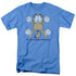 GARFIELD/STUCK - S/S ADULT 18/1 - CAROLINA BLUE