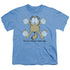 GARFIELD/STUCK - S/S YOUTH 18/1 - CAROLINA BLUE