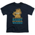 GARFIELD/NEVER WRONG - S/S YOUTH 18/1 - NAVY