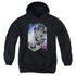 GARFIELD/DJ LAZY - YOUTH PULLOVER HOODIE - BLACK