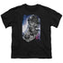 GARFIELD/DJ LAZY - S/S YOUTH 18/1 - BLACK