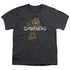 GARFIELD/RETRO GARF - S/S YOUTH 18/1 - CHARCOAL