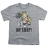 GARFIELD/OH SNAP - S/S YOUTH 18/1 - ATHLETIC HEATHER