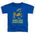 GARFIELD/MONEY IS EVERYTHING - S/S TODDLER TEE - ROYAL BLUE
