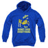 GARFIELD/MONEY IS EVERYFTHHING - YOUTH PULLOVER HOODIE - ROYAL BLUE