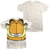 GARFIELD/BIG FACE (FRONT/BACK PRINT) - S/S ADULT POLY CREW - MULTI