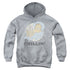 GARFIELD/CHILLIN - YOUTH PULLOVER HOODIE - ATHLETIC HEATHER