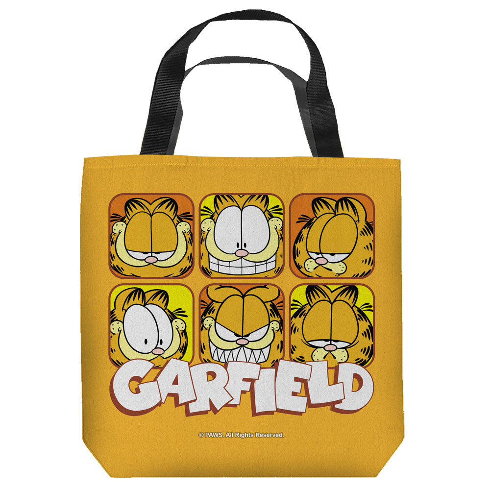 GARFIELD/FACES - TOTE BAG