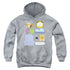 GARFIELD/GIFT SET - YOUTH PULLOVER HOODIE - ATHLETIC HEATHER