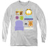 GARFIELD/GIFT SET - YOUTH LONG SLEEVE TEE - ATHLETIC HEATHER