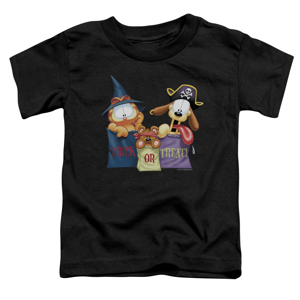 GARFIELD/GRAB BAGS - S/S TODDLER TEE - BLACK