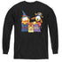GARFIELD/GRAB BAGS - YOUTH LONG SLEEVE TEE - BLACK