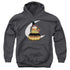 GARFIELD/STIR THE POT - YOUTH PULLOVER HOODIE - CHARCOAL
