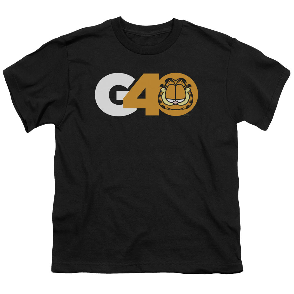 GARFIELD/G40 - S/S YOUTH 18/1 - BLACK