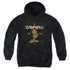 GARFIELD/EST 1978 - YOUTH PULLOVER HOODIE - BLACK
