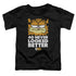 GARFIELD/40 LOOKS - S/S TODDLER TEE - BLACK