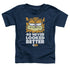 GARFIELD/40 LOOKS - S/S TODDLER TEE - NAVY