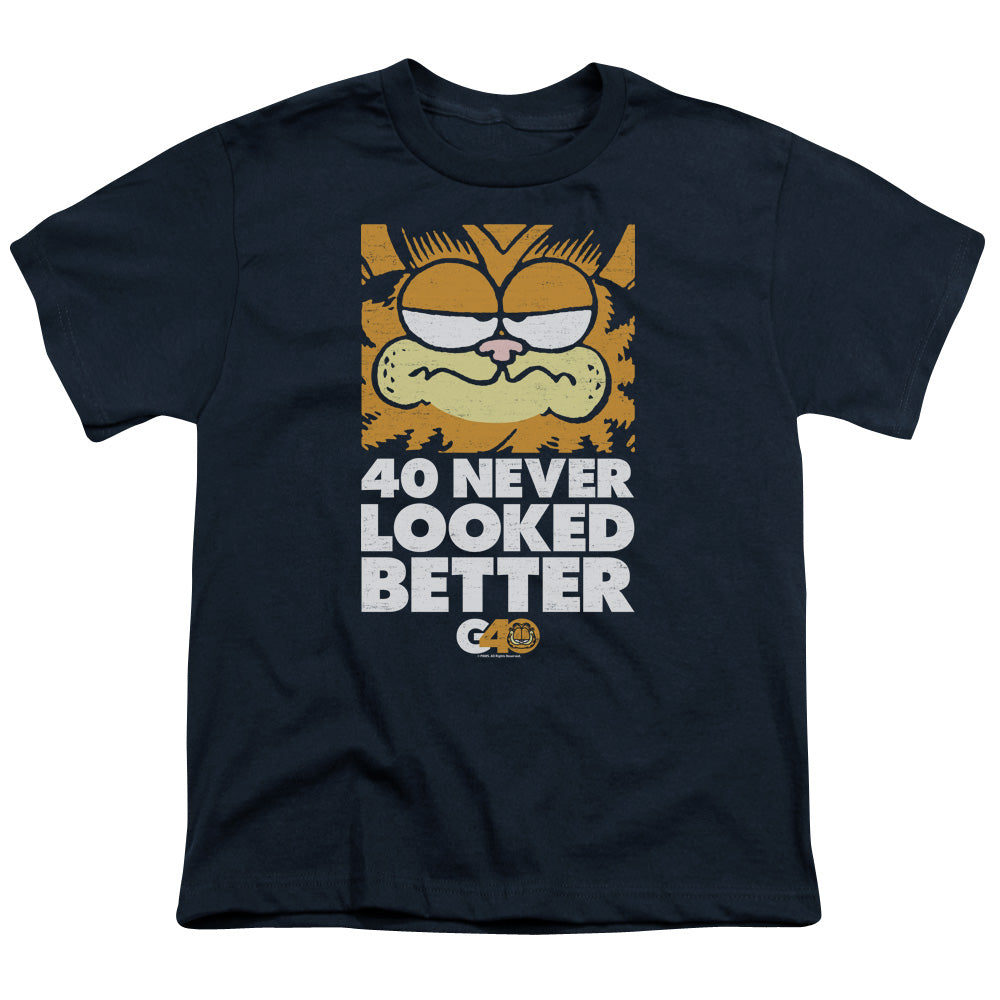GARFIELD/40 LOOKS - S/S YOUTH 18/1 - NAVY
