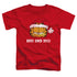 GARFIELD/HO HO HO - S/S TODDLER TEE - RED