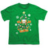 GARFIELD/TREE - S/S YOUTH 18/1 - KELLY GREEN