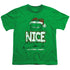 GARFIELD/A LITTLE NAUGHTY - S/S YOUTH 18/1 - KELLY GREEN