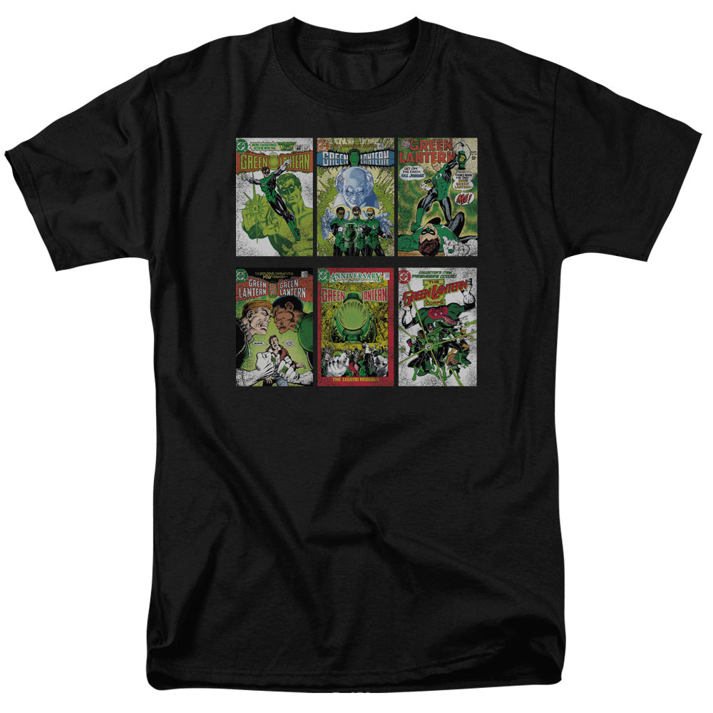 GREEN LANTERN/GL COVERS - S/S ADULT 18/1 - BLACK