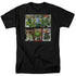 GREEN LANTERN/GL COVERS - S/S ADULT 18/1 - BLACK