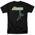GREEN LANTERN/ENERGY CONSTRUCT LOGO - S/S ADULT 18/1 - BLACK