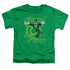 GREEN LANTERN/SECTOR 2814 - S/S TODDLER TEE - KELLY GREEN
